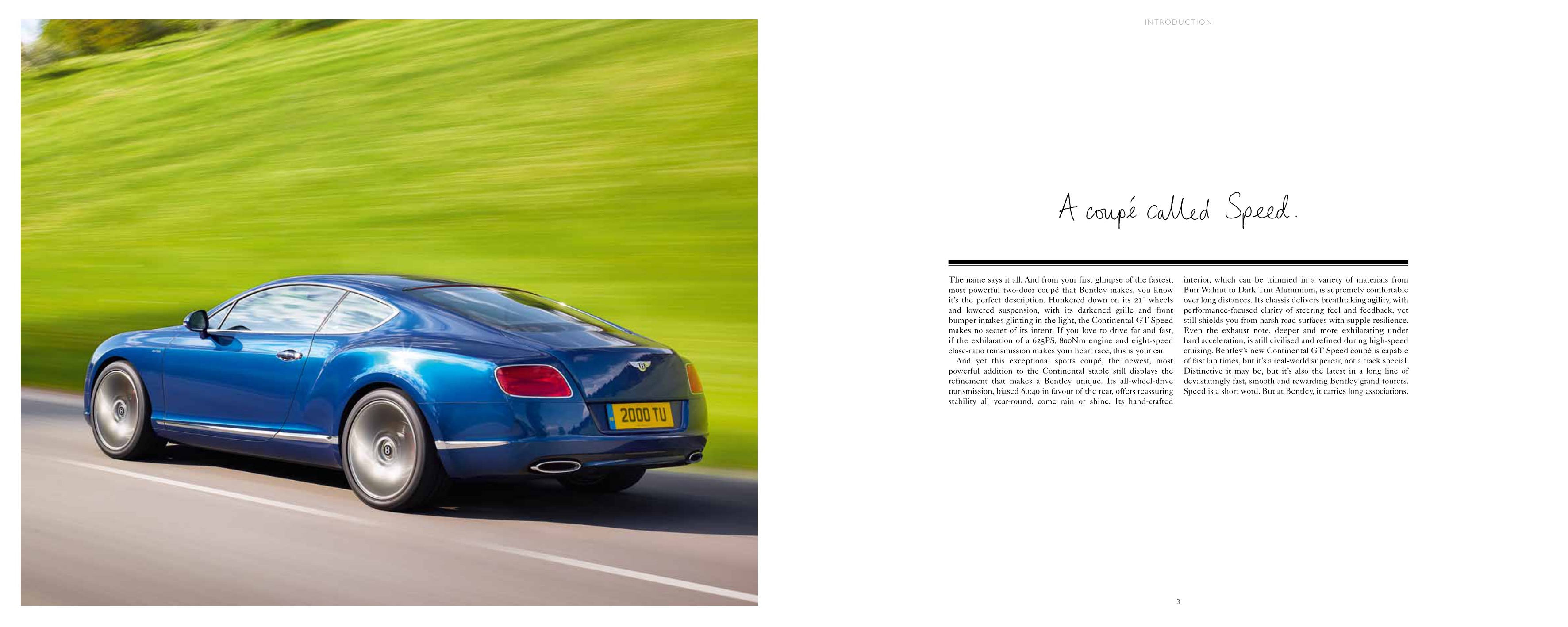 2012 Bentley Continental GT Speed Brochure Page 10